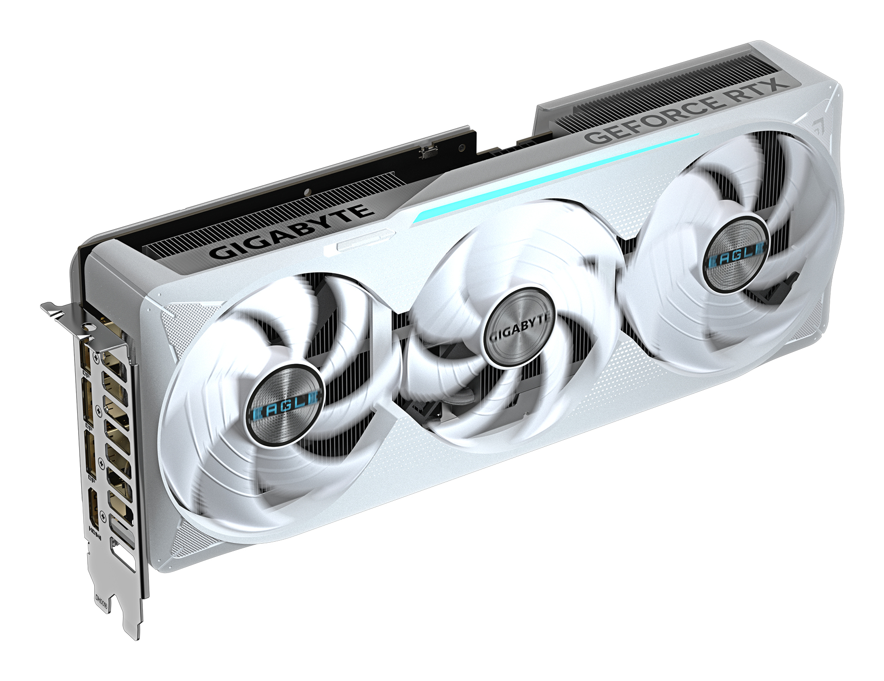 Bekijk afbeelding 5 van 5070Ti Gigabyte RTX EAGLE OC ICE SFF 16GB/3xDP/HDMI -Wit